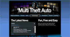 Desktop Screenshot of multitheftauto.com